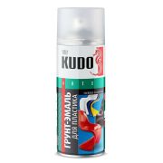 Грунт-эмаль аэрозольная для пластика Kudo красная, 520мл (RAL 3020)