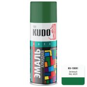 Эмаль аэрозольная Kudo зеленая, 520мл
