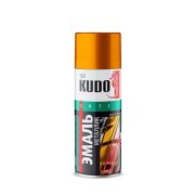 Эмаль аэрозольная Kudo металлик золото, 520мл