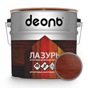 Пропитка деревозащитный состав ЛАЗУРЬ (ДЕОЛЬ) махагон 2,7л