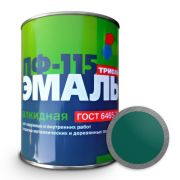 Эмаль (Триоль) ПФ-115 ГОСТ 6465-76 бирюзовая 0,8к