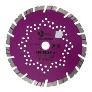 Диск алмазный сегмент - турбо 230*22 TRIO-DIAMOND Tractor TR706