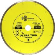 Диск алмазный сплошной 300*32/30/25 TRIO-DIAMOND Ultra Thin Premium Супертонкий