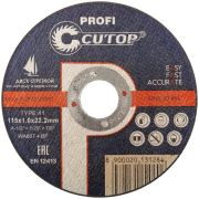 Диск отрезной по металлу 115*1,2*22 Cutop profi