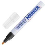Маркер-краска черный MunHwa Paint Market, пулевидный наконечник 4мм