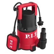 Насос дренажный PIT PSW550-C (550Вт, напор 9м, корпус удар. пластик, производ 150л/мин. чист.вода)