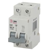 Автоматический выключатель 2P 63A (C) 4.5кА ВА 47-29, SIMPLE-mod-18 ЭРА