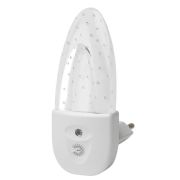 Светильник NN-619-LS-W ночник «Пузырьки» от сети с сенсором бел. ЭРА Б0019103