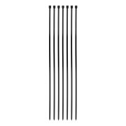 Хомуты, 400 x 4.8 мм, пластиковые, черные, 50 шт Сибртех