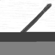 Проволока стальная в прутках 400 мм х 100 шт, вязальная, термообработанная 1.2 мм Сибртех